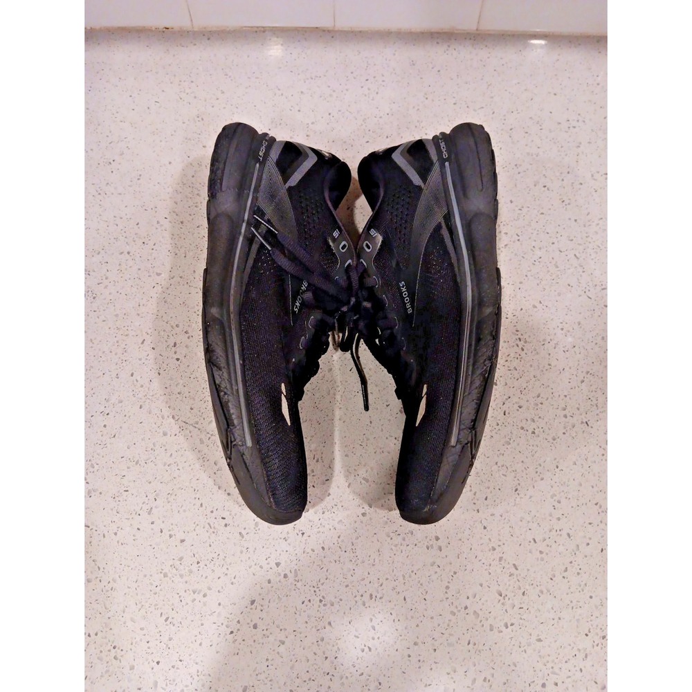 Brooks Mens Ghost 15 Running Shoes Sneakers Size 10 D Black - Picture 8 of 11